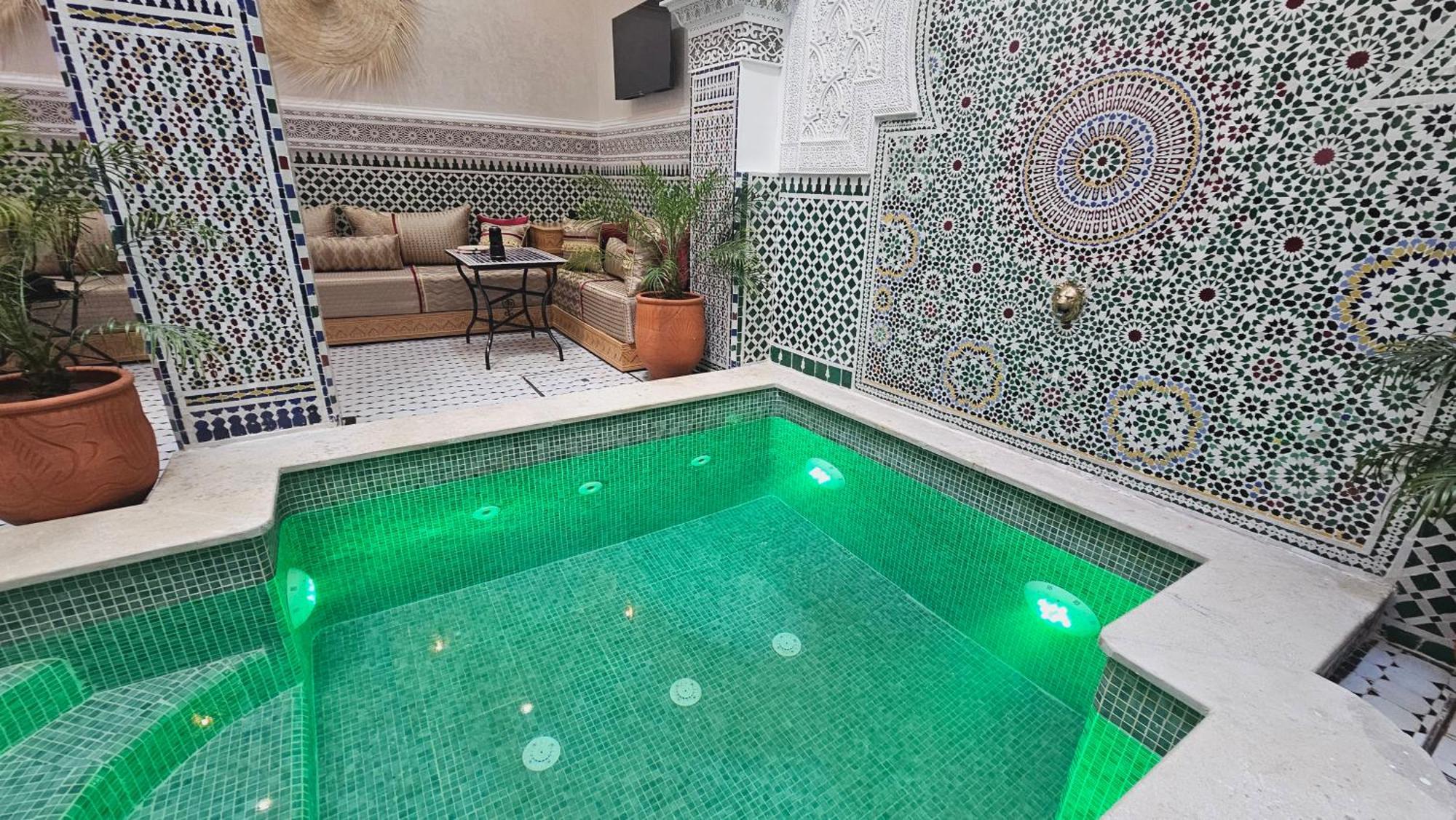 Riad Diamant Bleu Fès Eksteriør bilde