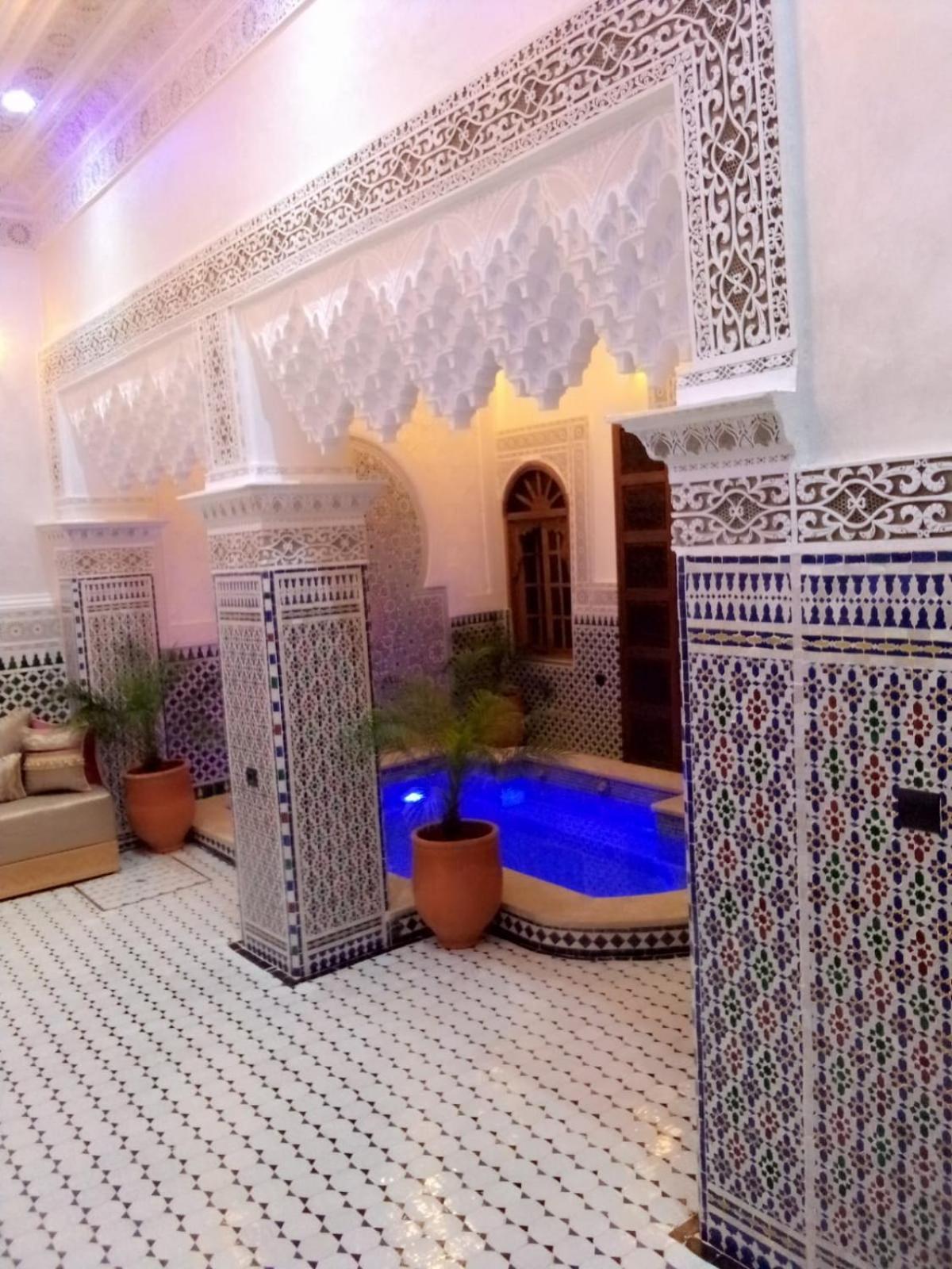 Riad Diamant Bleu Fès Eksteriør bilde