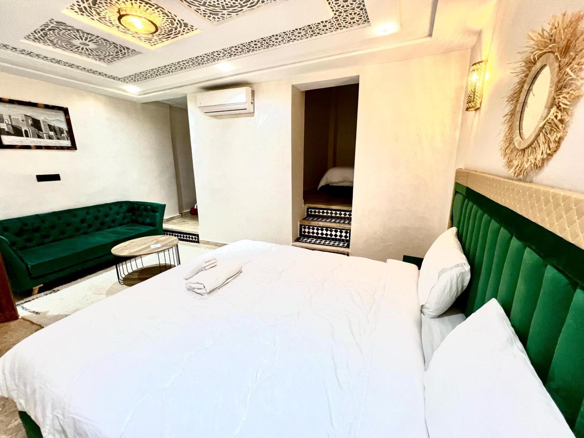 Riad Diamant Bleu Fès Rom bilde